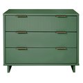 Manhattan Comfort Granville 38.18 Standard Dresser in Sage Green DR-5013